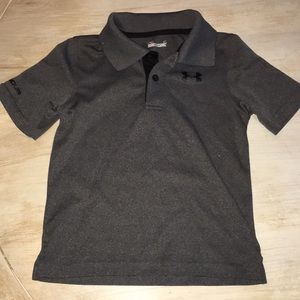 UA drifit polo. Boys sz4